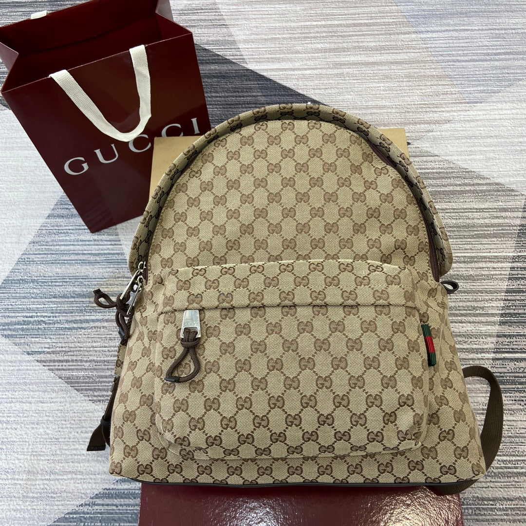 GG canvas medium backpack