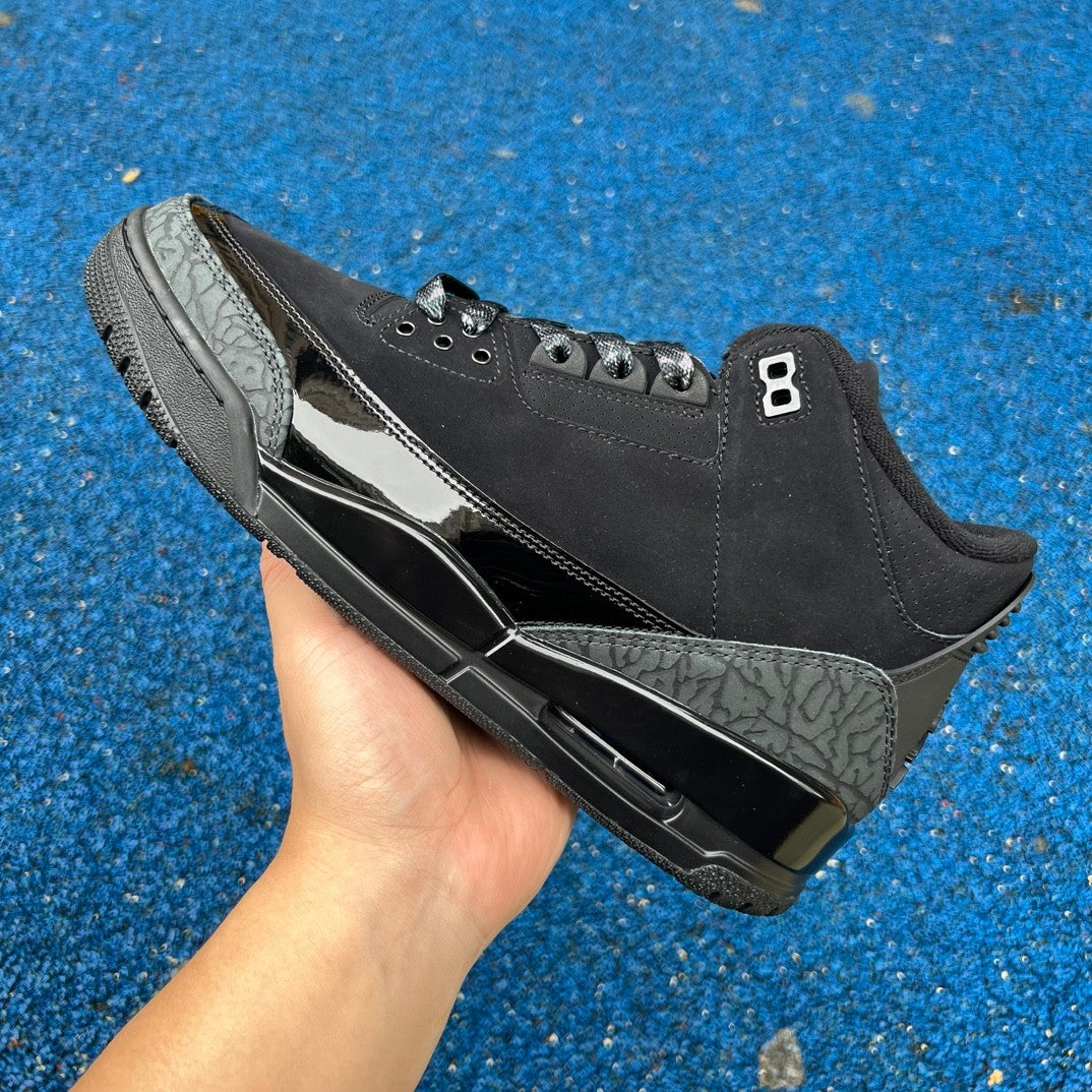 Air Jordan 3 Retro 'Black Cat' 2025