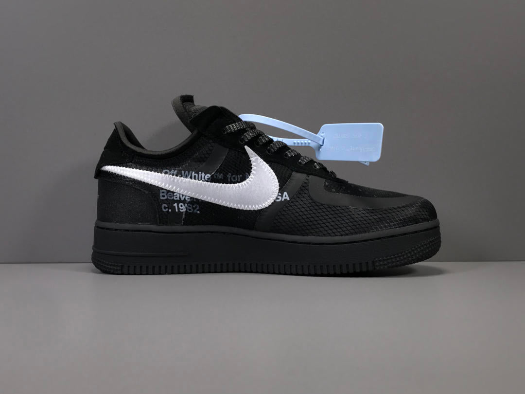 Off-White x Nike Air Force 1 Low 'Black'