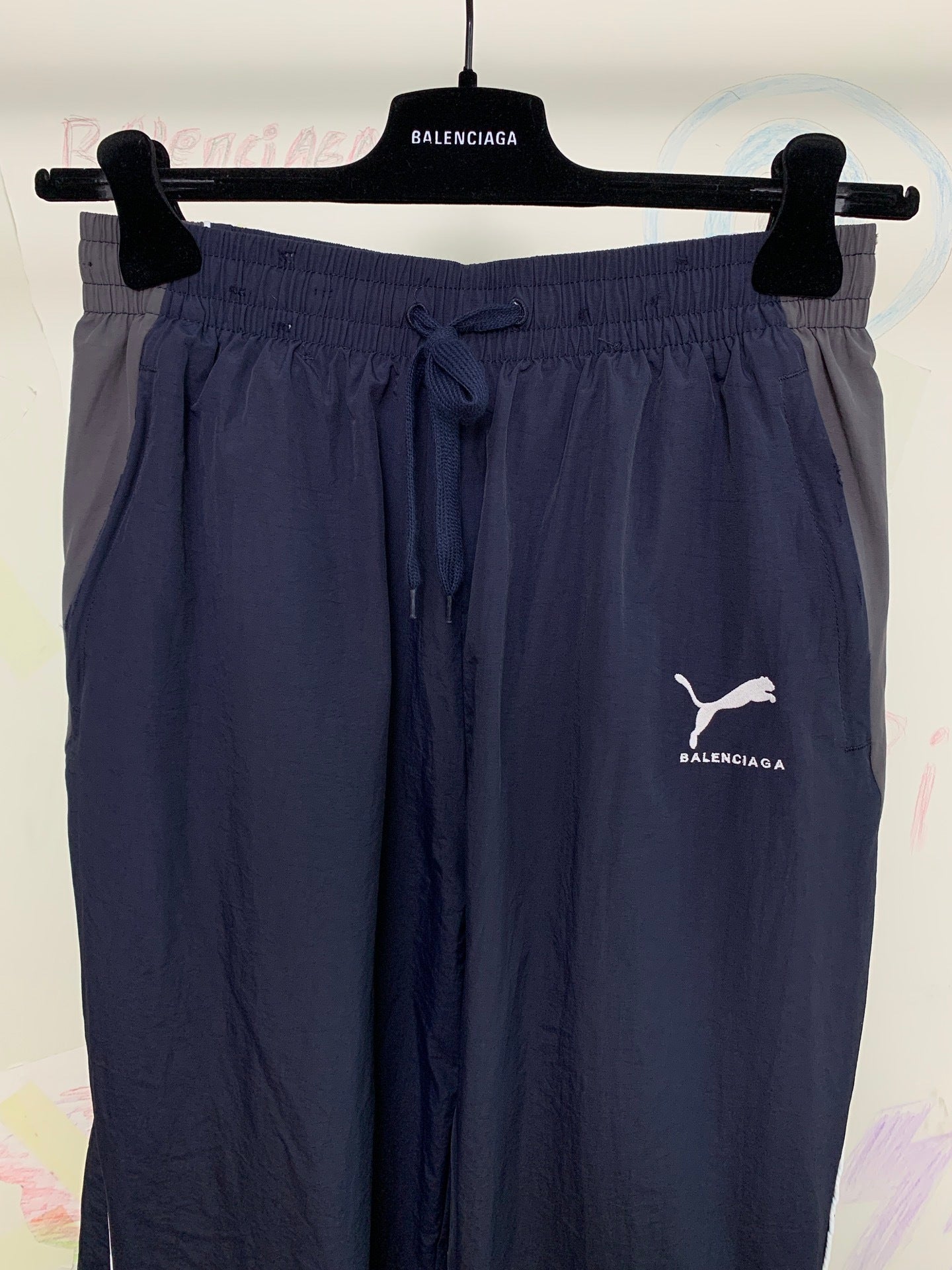 BB I Puma Tracksuit Pants in Elephant Grey