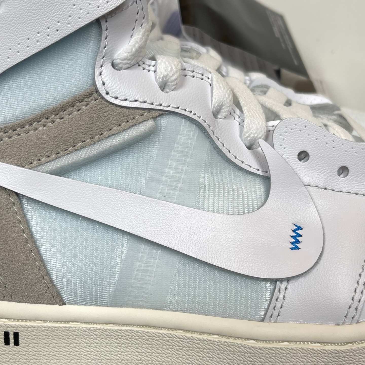 Off-White x Air Jordan 1 Retro High OG 'Alaska' 2025