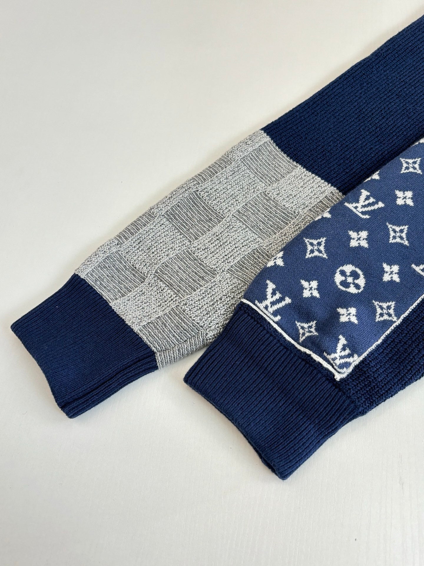 LV Zip Up Patchwork Tracktop Jacket 1AIMAG
