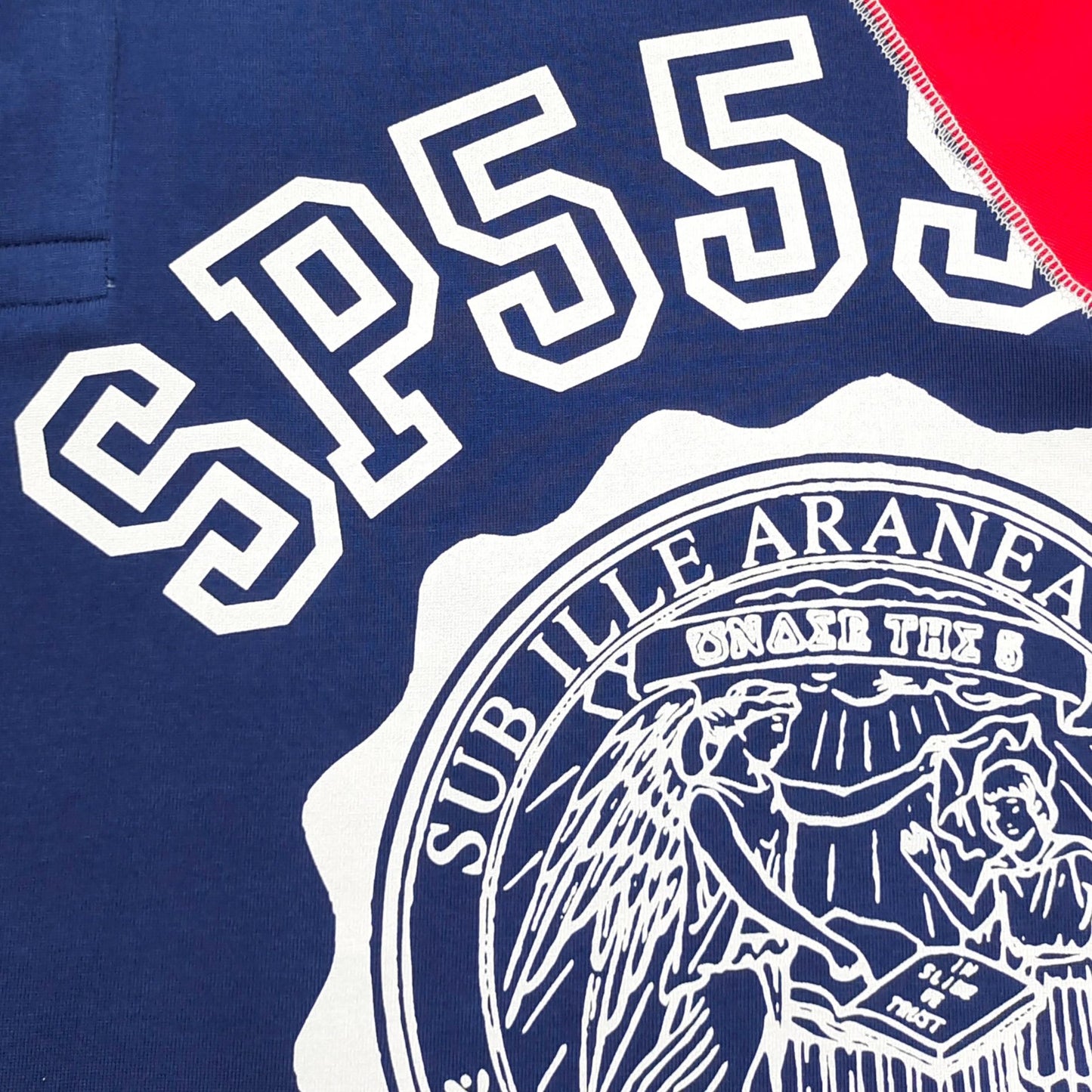 Sp5der Academy Rugby 'Navy' L/S Shirt