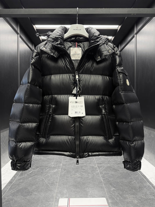 Moncler Maya Hooded Short Down Jacket