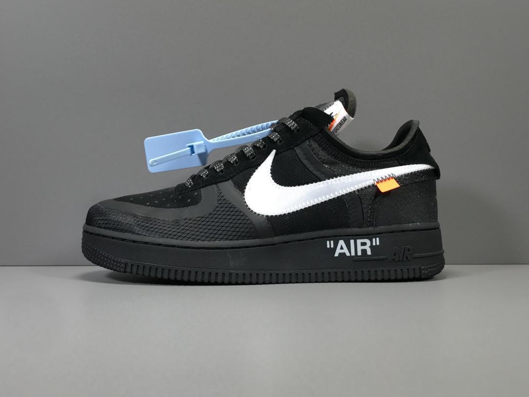 Off-White x Nike Air Force 1 Low 'Black'