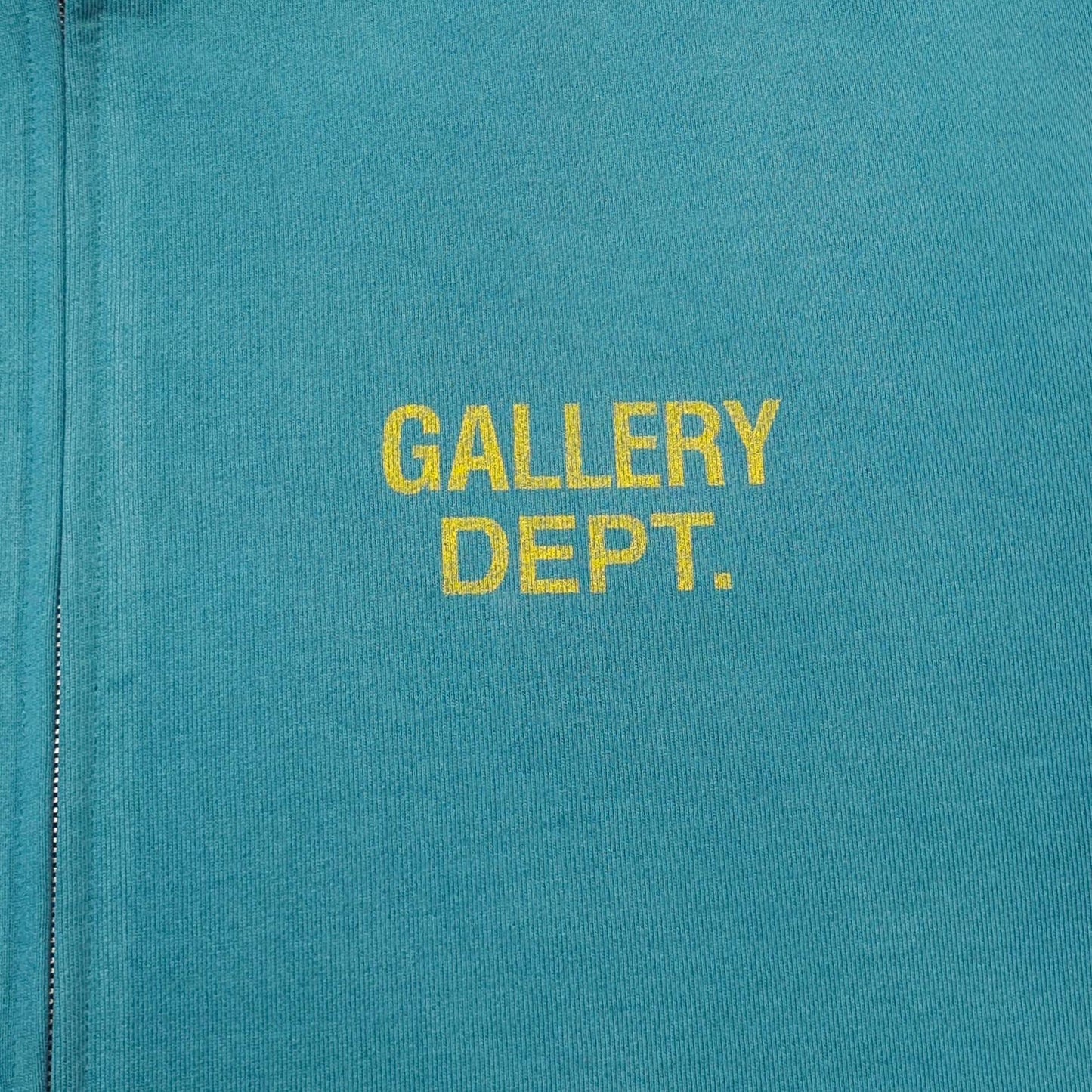Gallery Dept. 90'S FULL ZIP HOODIE Vintage Teal