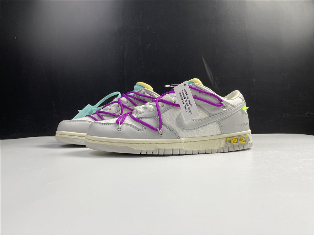 Nike Dunk low x Off-white Lot 21