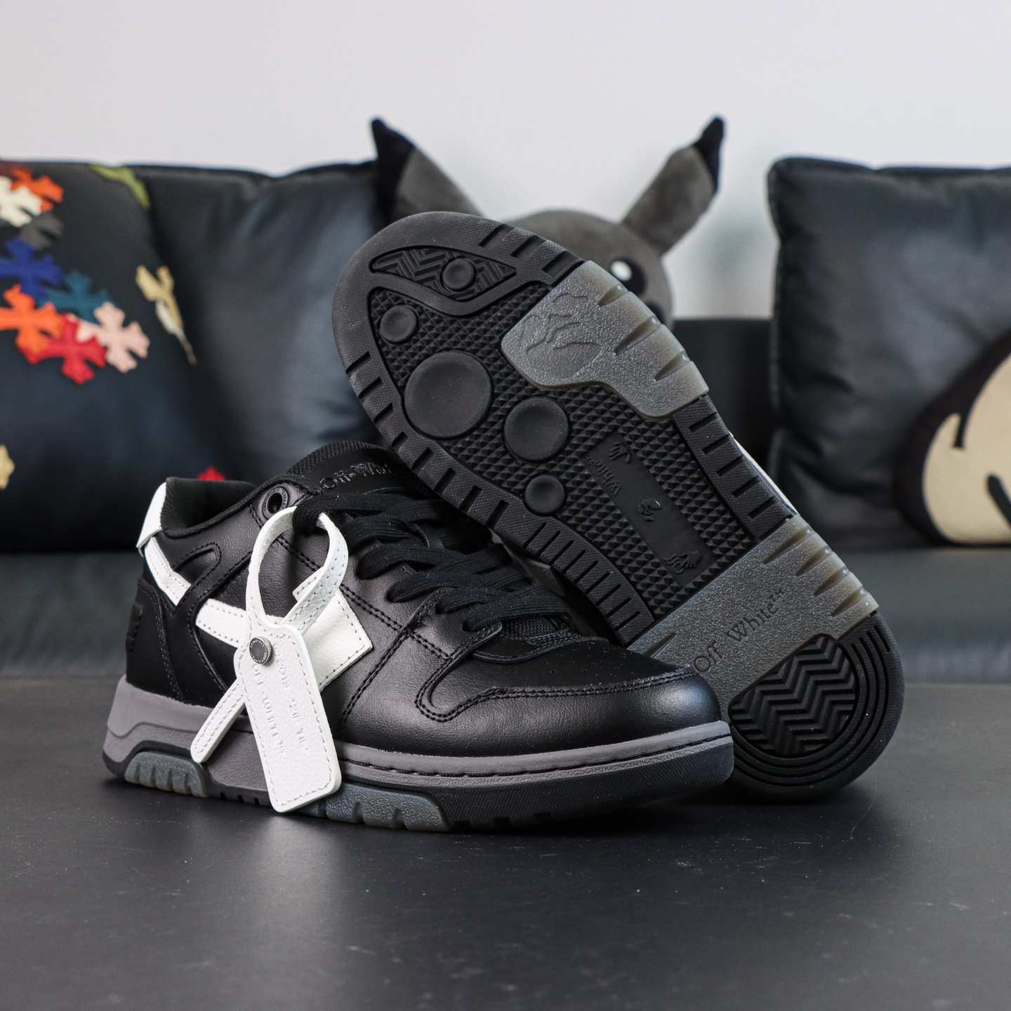 OW Out of office sneakers black/white