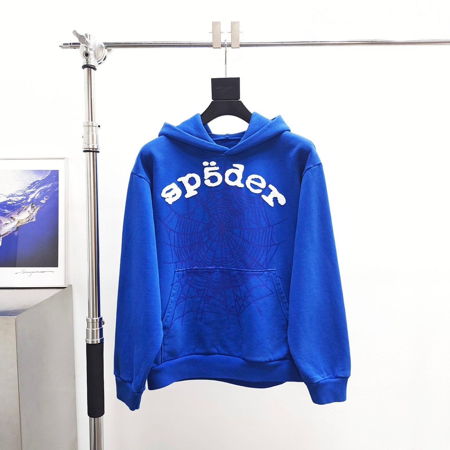 Sp5der Legacy Hoodie BLUE