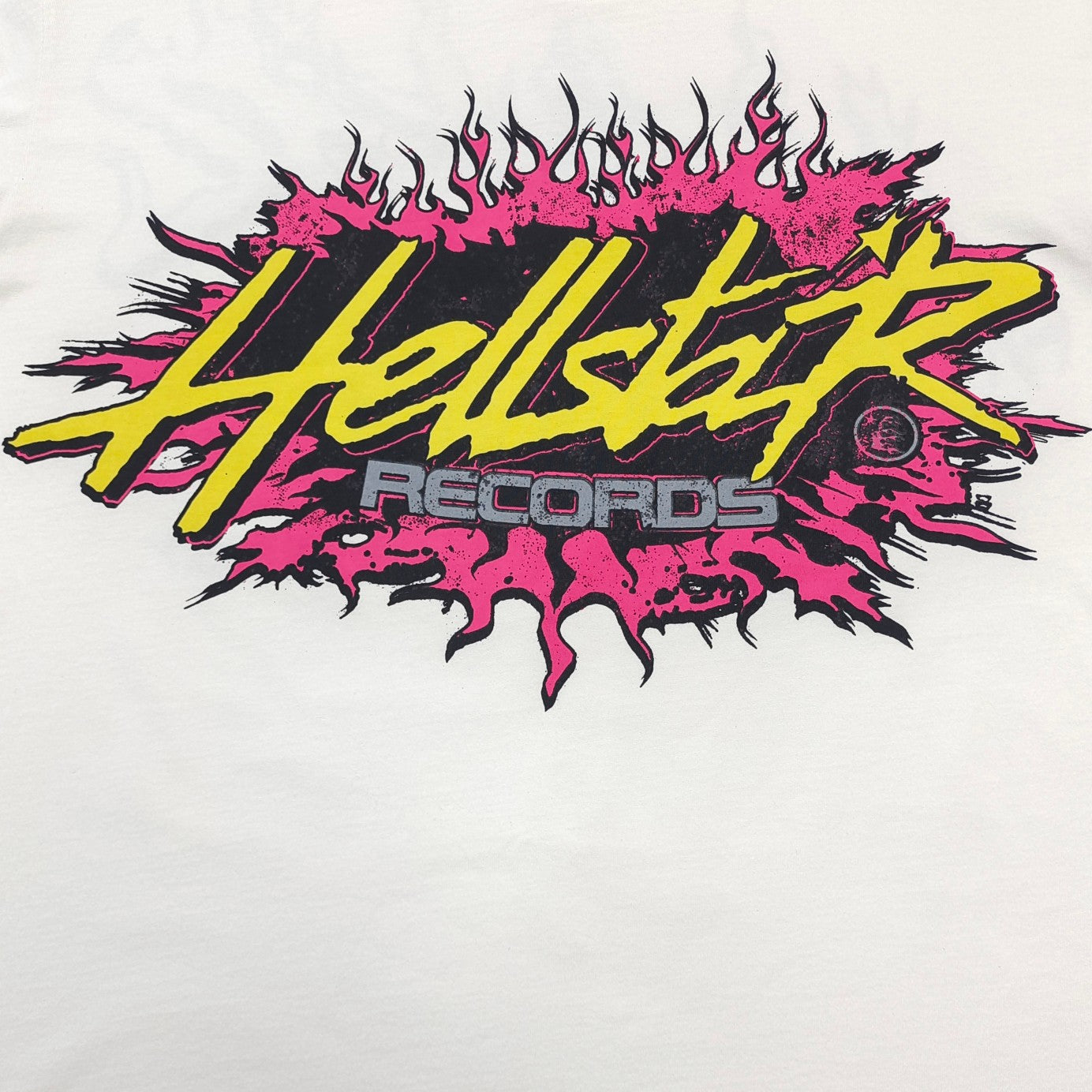 Hellstar records tee white