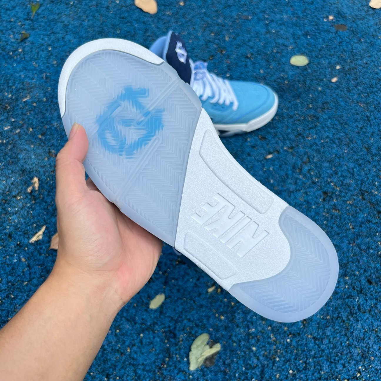 Air Jordan 5 Retro 'NCAA Pack - UNC' Sample