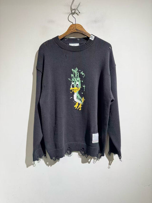 Maison MIHARA YASUHIRO distressed sweater