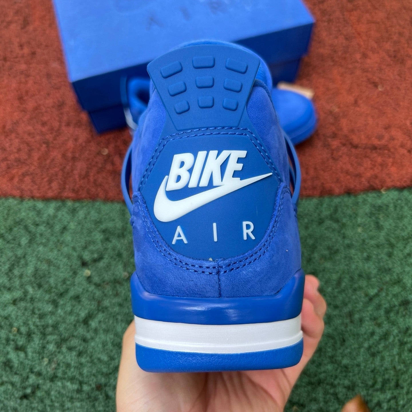 Nigel Sylvester x Air Jordan 4 Retro OG SP 'Brick By Brick' BLUE