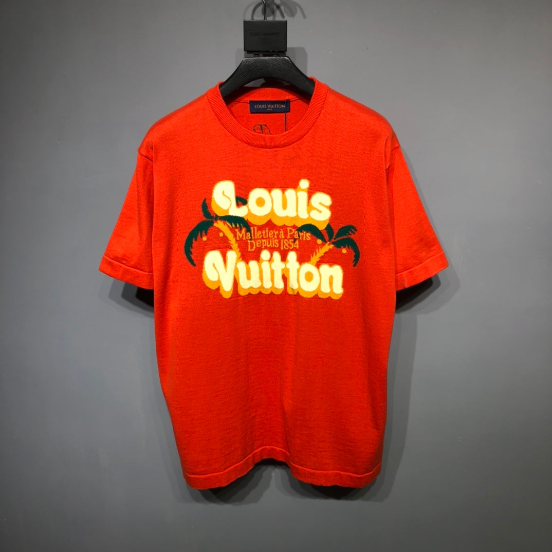 Louis Vuitton LV Palm Tree intarsia motif tee