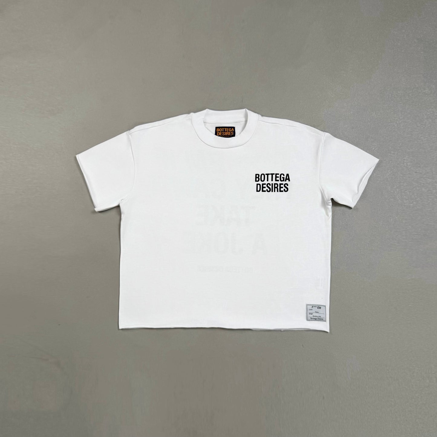 Bottega Desires Fuck Em T-Shirt 'White'