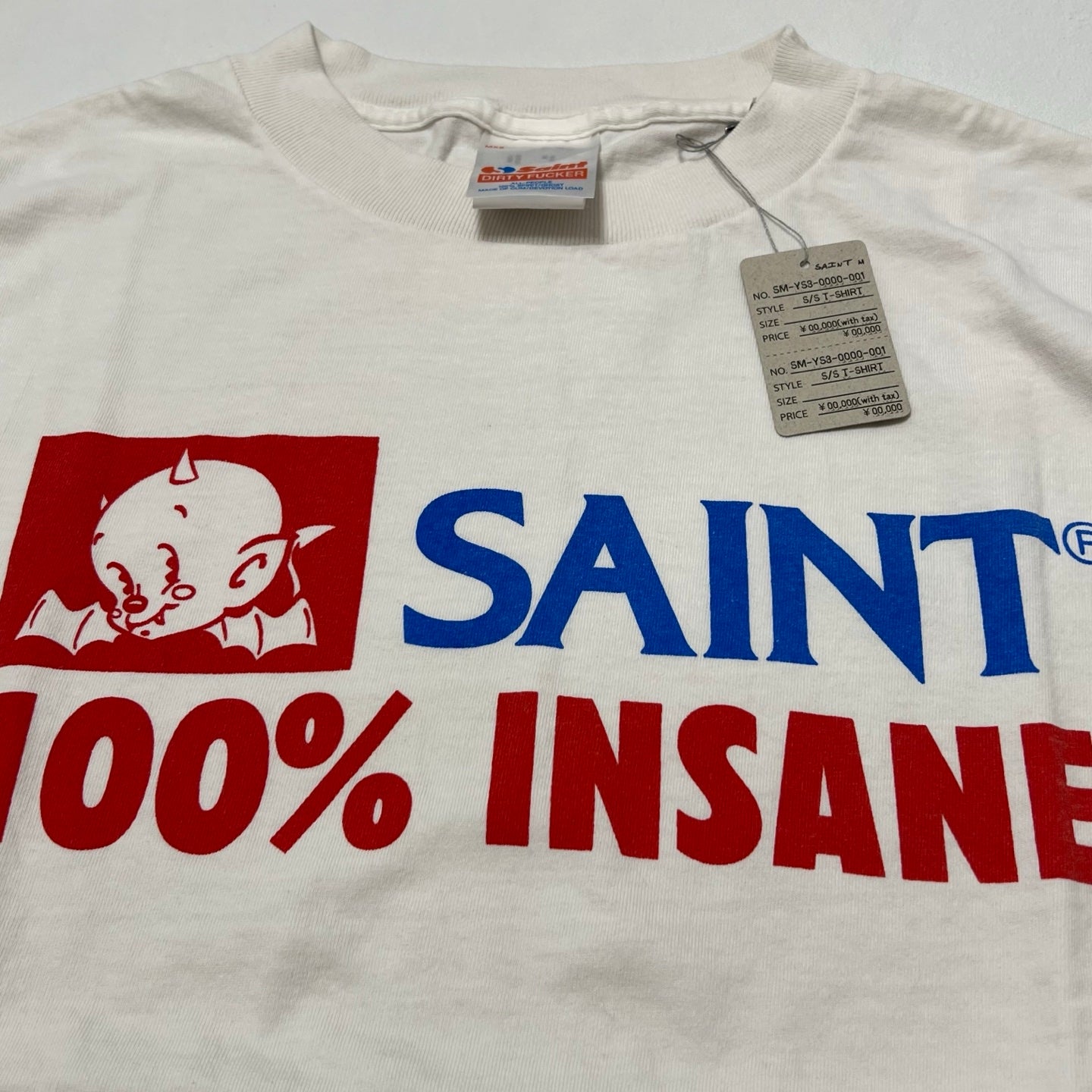Saint Michael Insane white tee