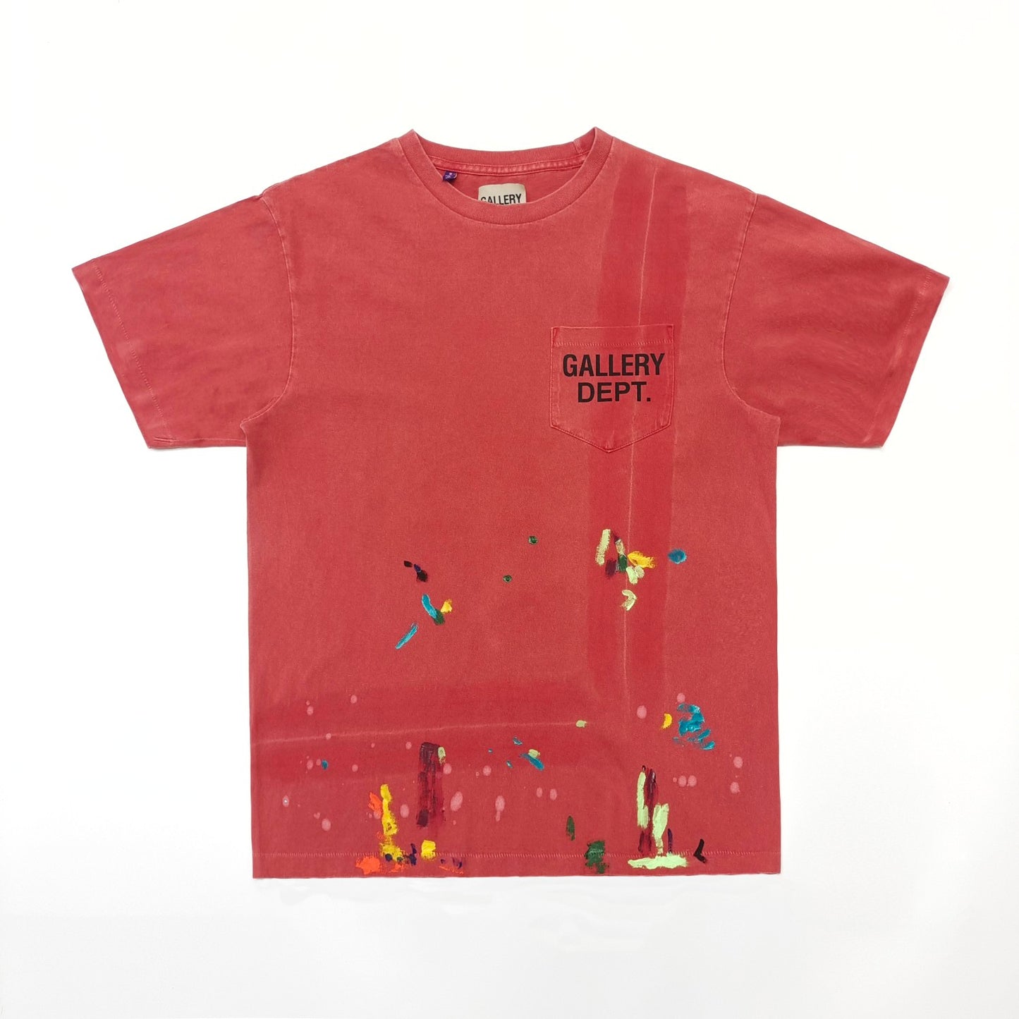 Gallery Dept. VINTAGE LOGO PAINTED TEE RED