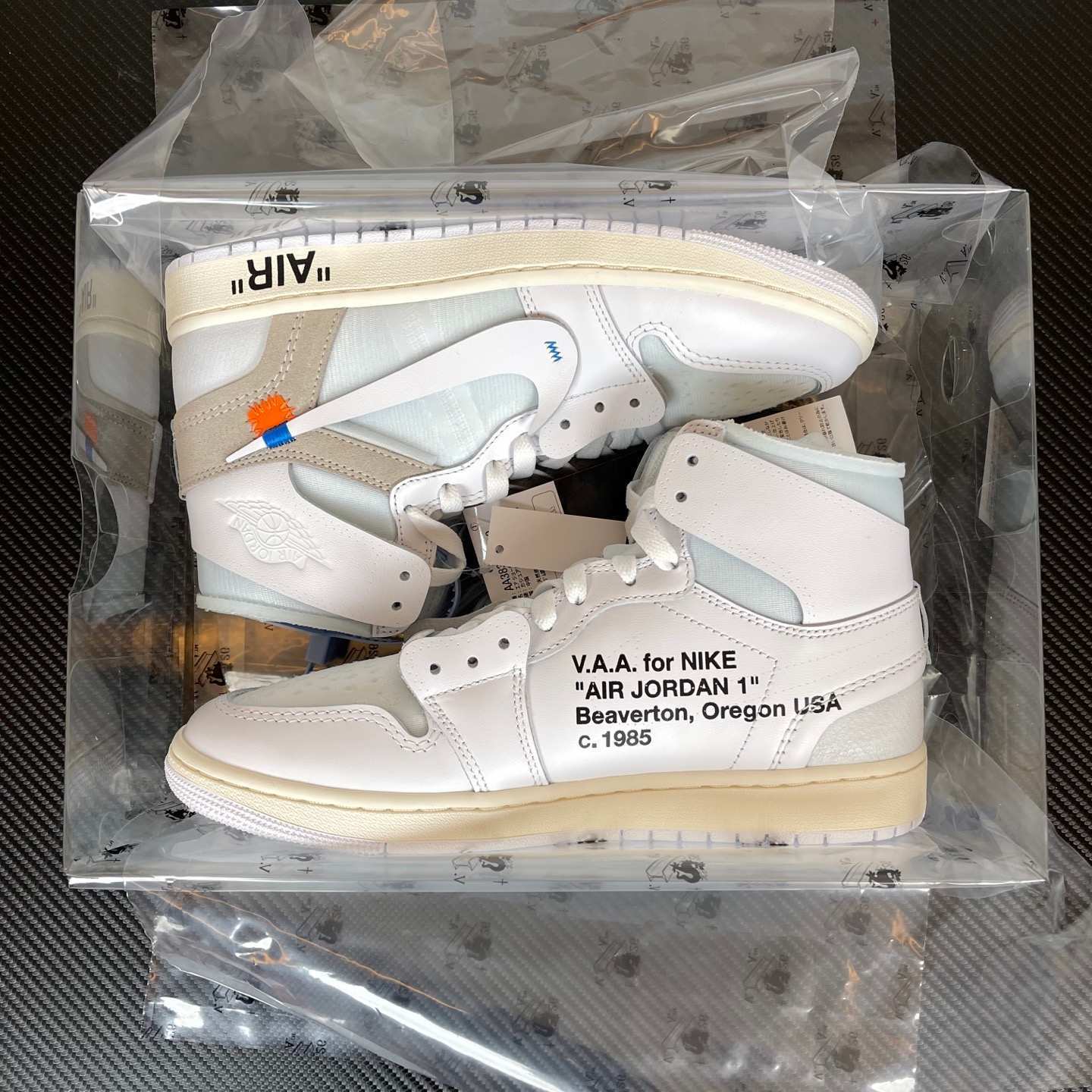 Off-White x Air Jordan 1 Retro High OG 'Alaska' 2025
