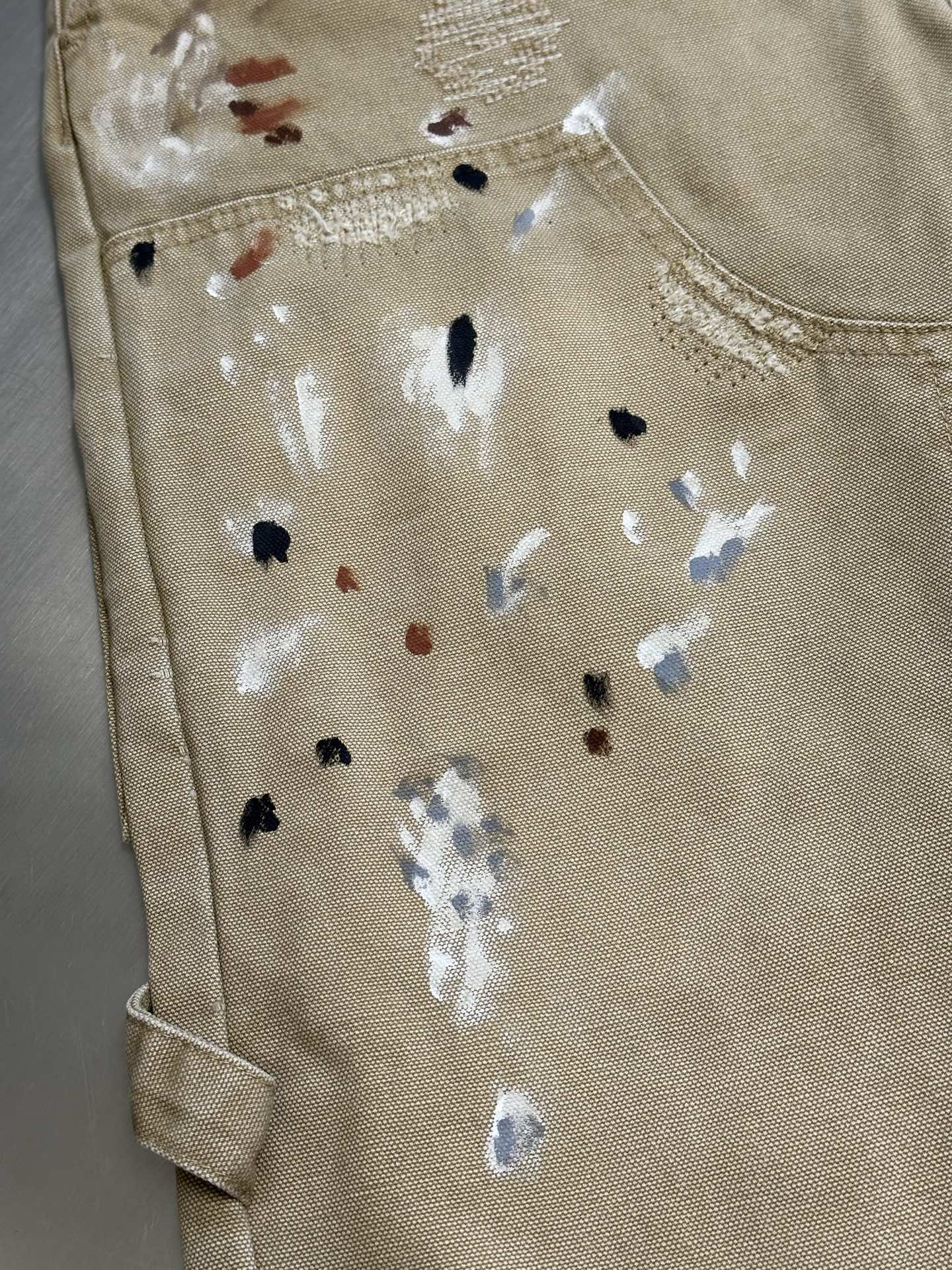 LV Embellished Denim Carpenter Pants 1AK6Q0
