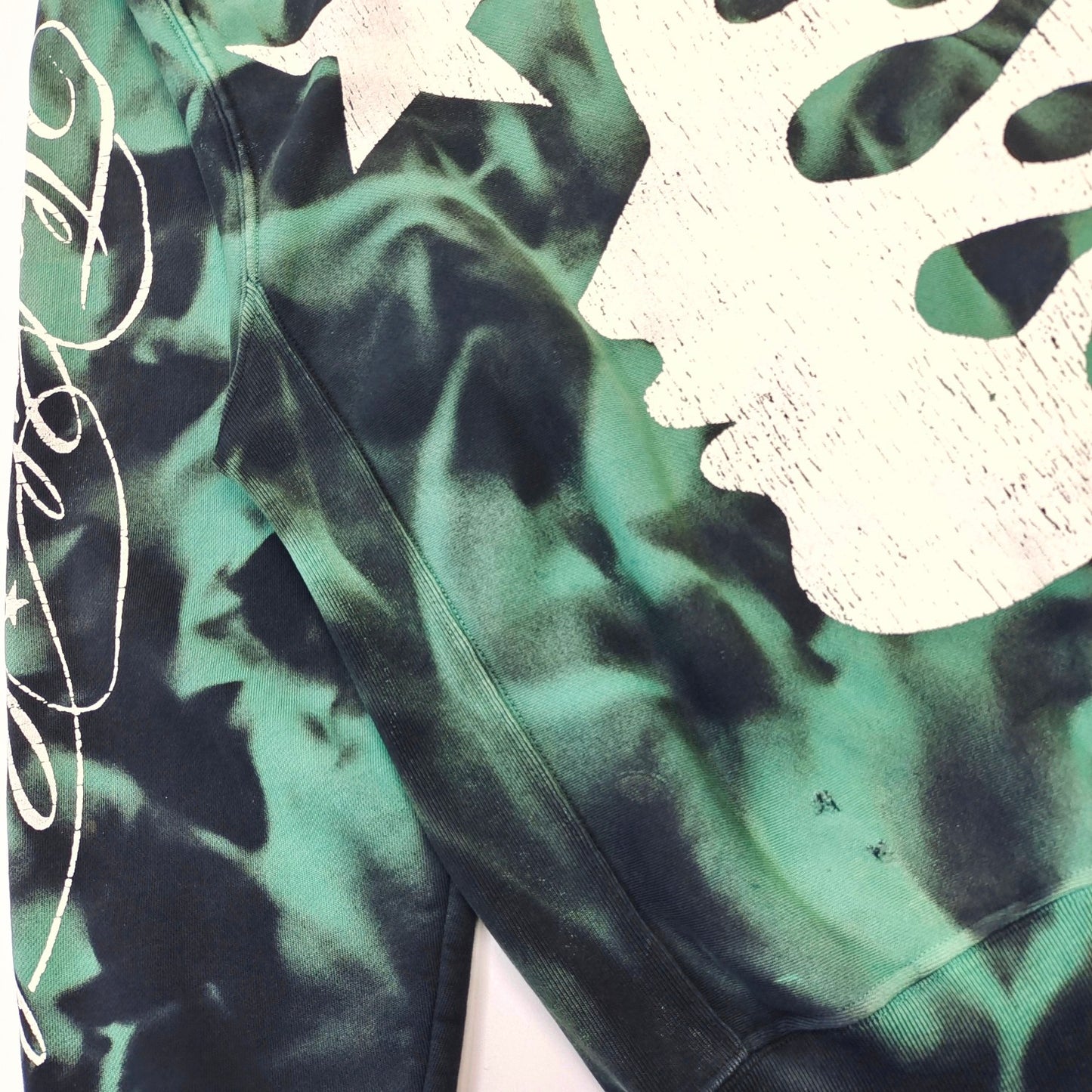 Hellstar Marble Paradise Hoodie 'Green/Black'