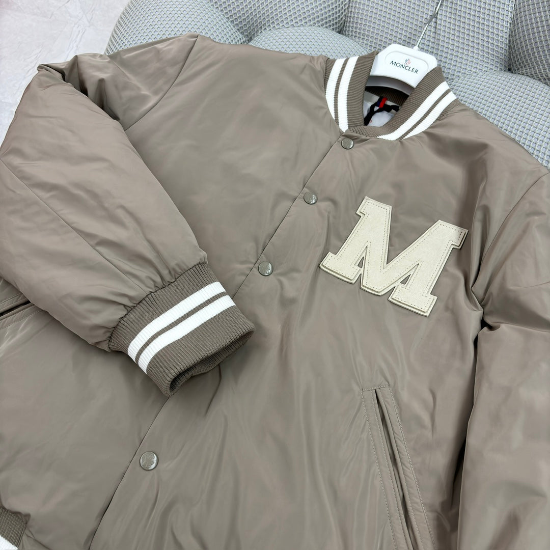 Moncler Lateltin Down Varsity Jacket