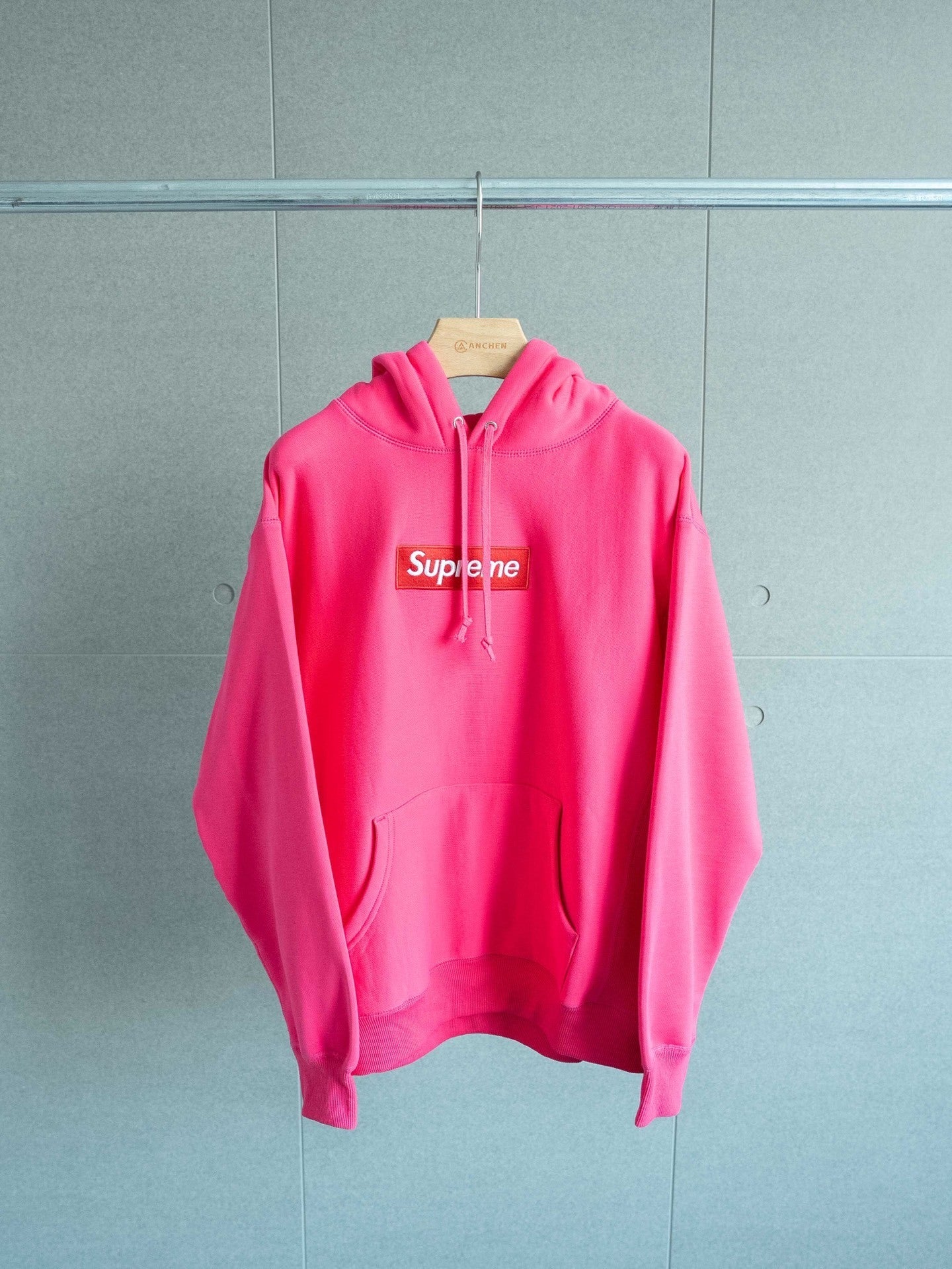 SUP Box logo hooded sweatshirt