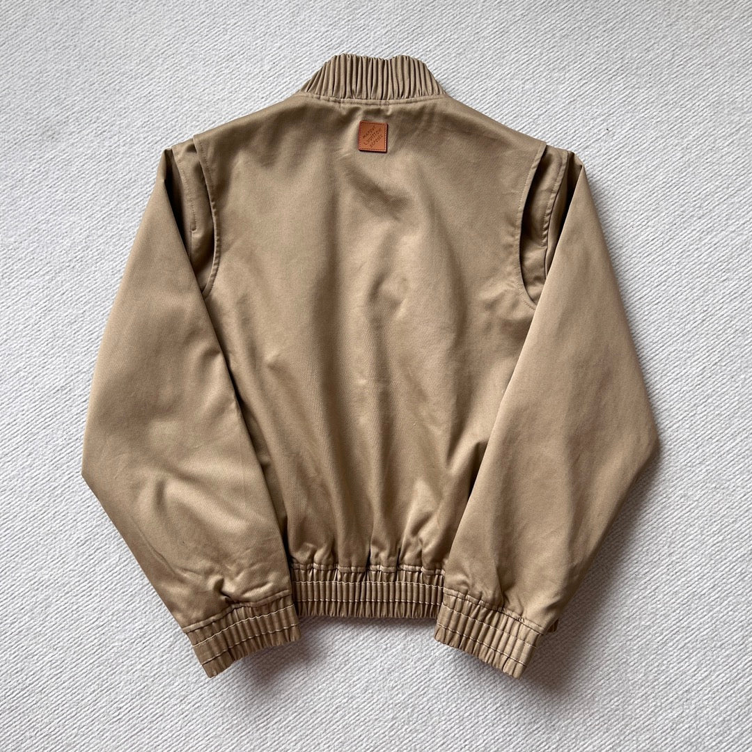 Louis Vuitton Embroidered Cotton Blend Bomber