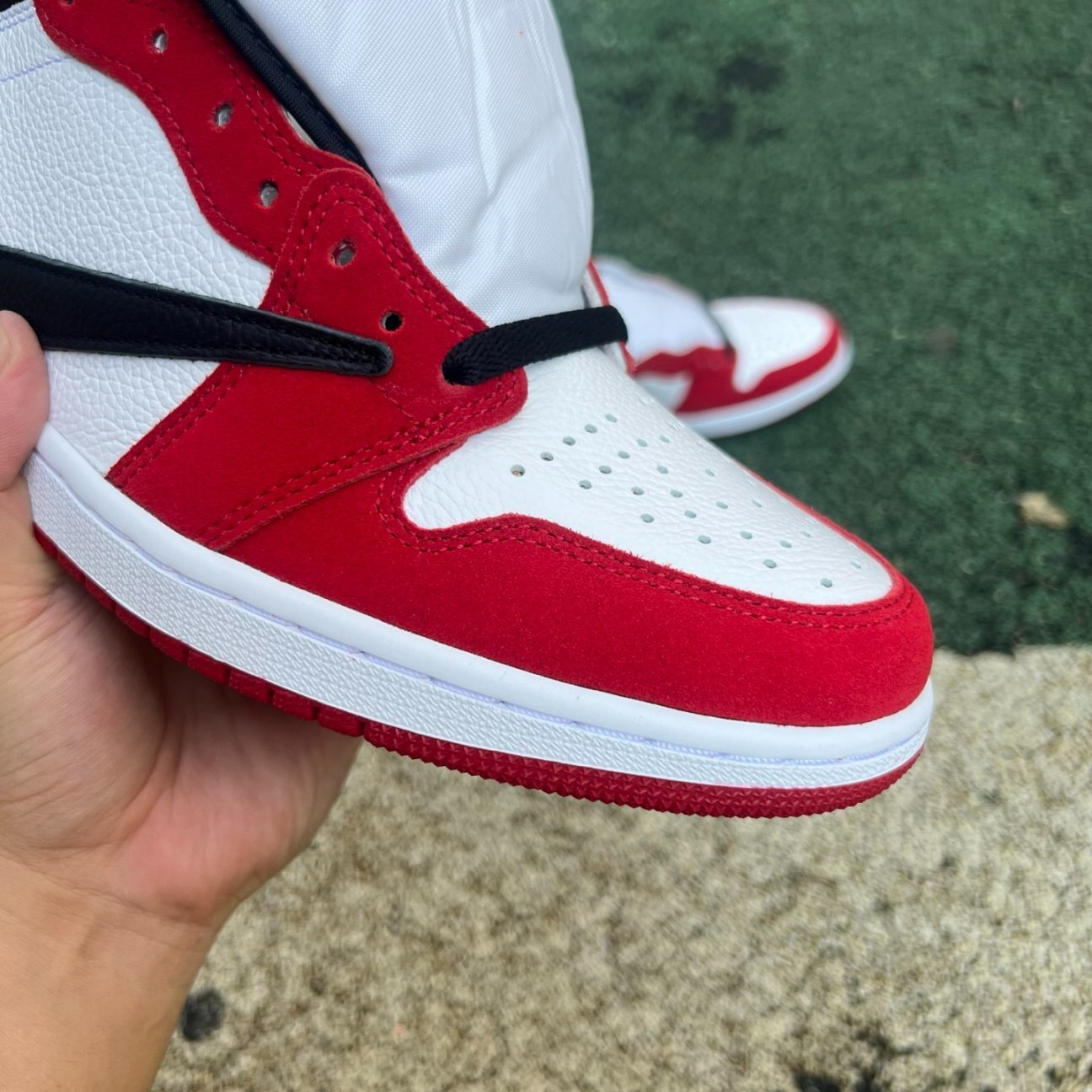 Travis Scott x Air Jordan 1 "Chicago" Unreleased