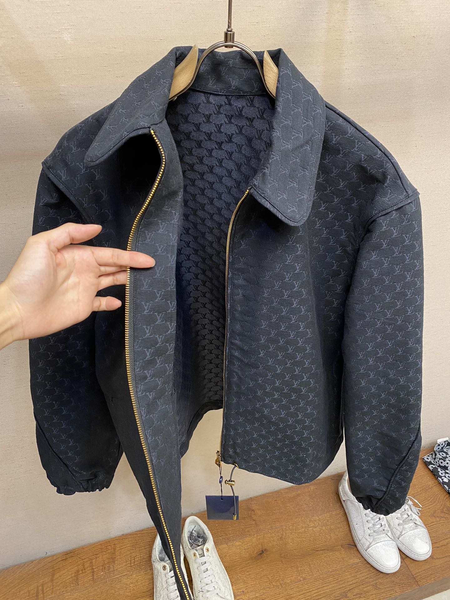 Louis Vuitton Cotton Blend Blouson Jacket