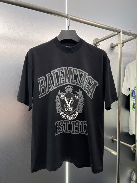 Balenciaga 1917 crest relaxed fit tee