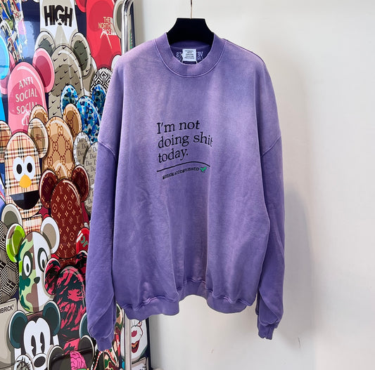 VETEMENTS Mission Accomplished Sweater