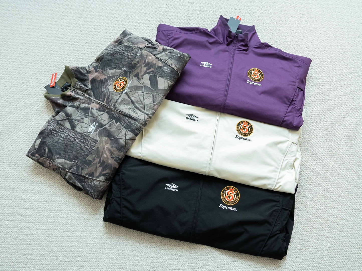 SUP x Umbro Cotton Ripstop Track Jacket