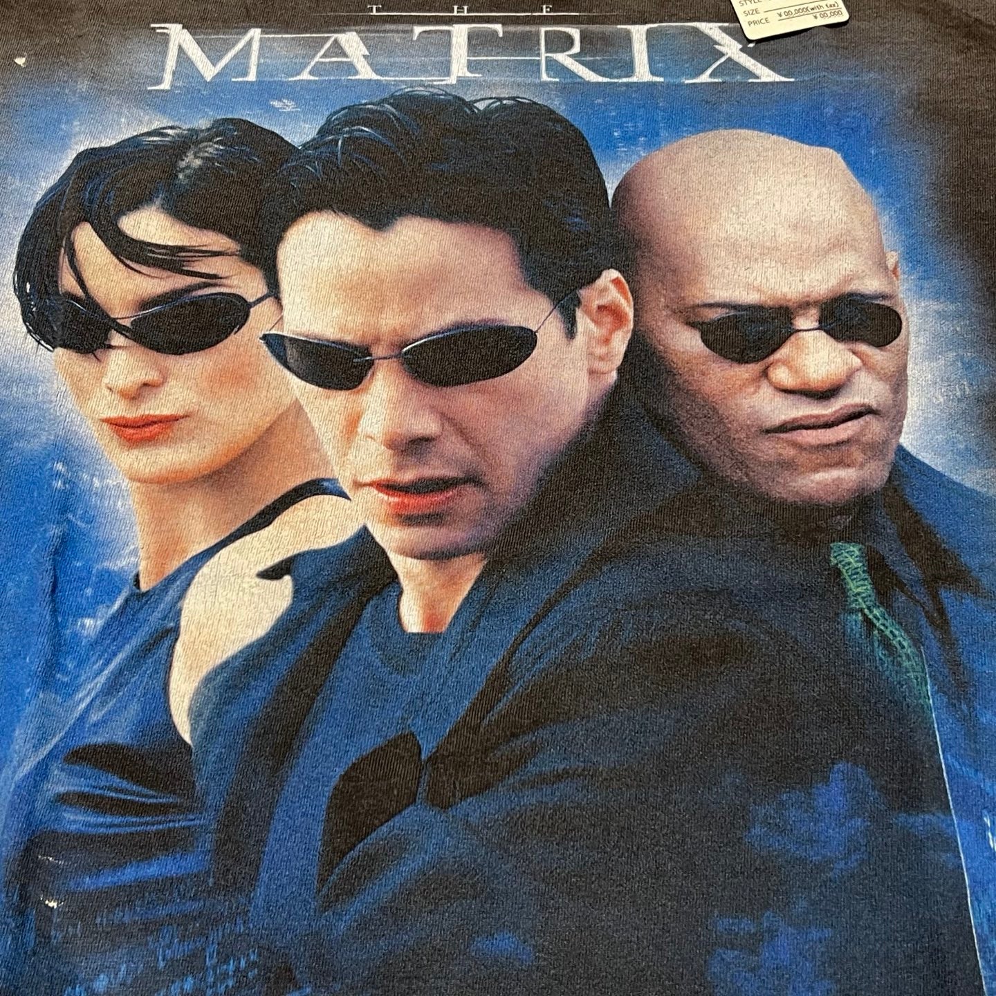 SAINT Mxxxxxx White Logo Matrix T-Shirt 'Black'