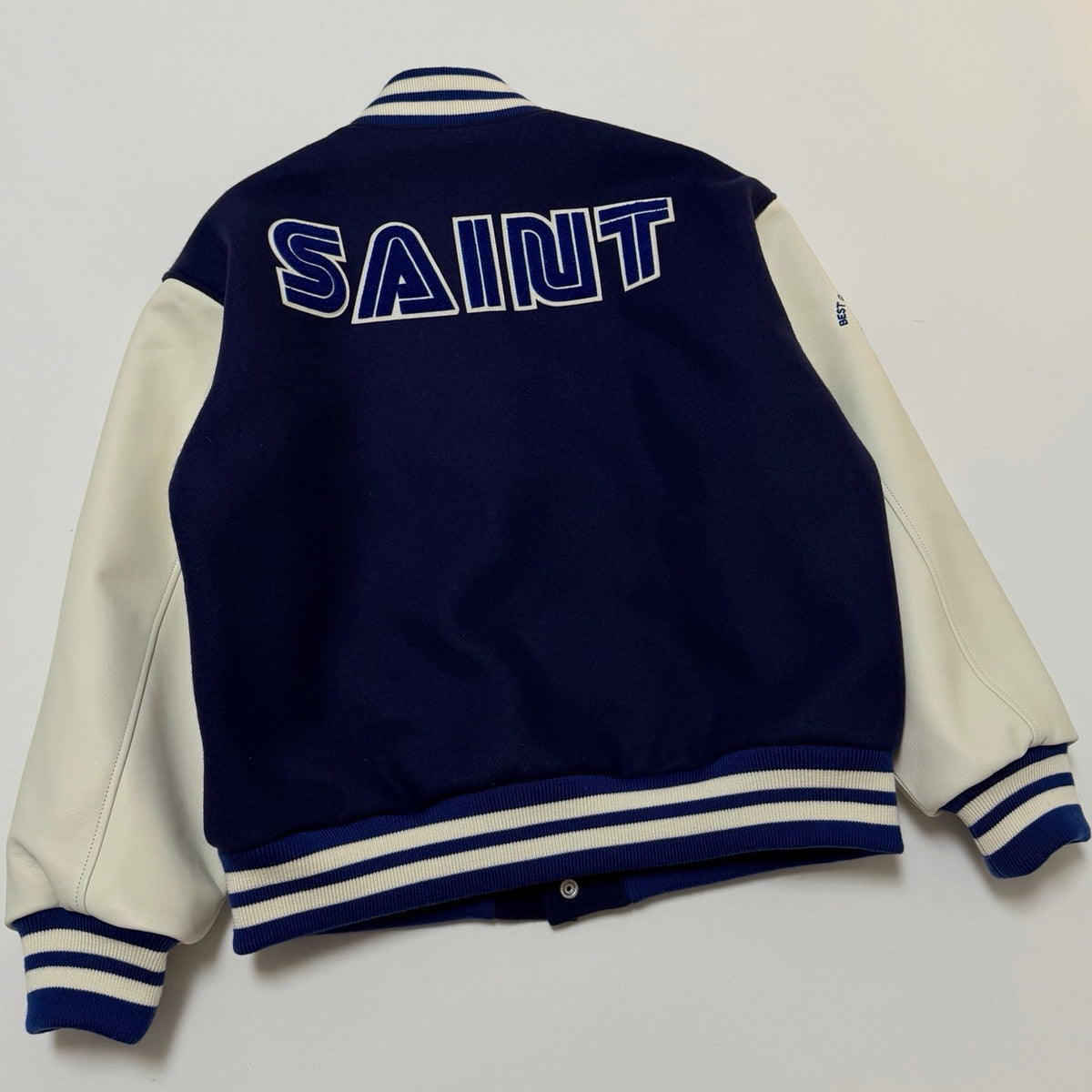 Saint Michael x Sega Varsity Jacket Blue