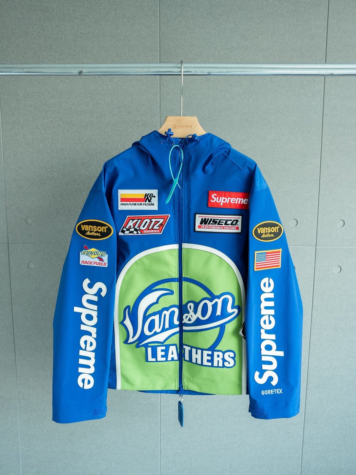 SUP Vanson Leathers GORE-TEX Shell Jacket
