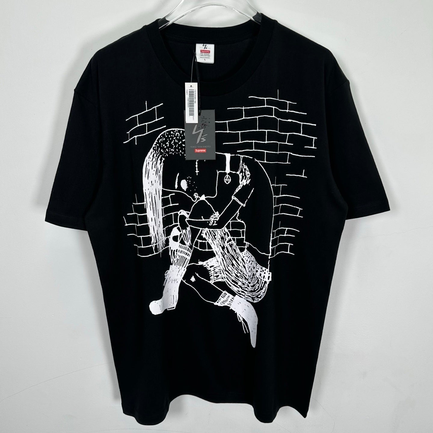SUP x Y’s Thinker Tee 'Black'