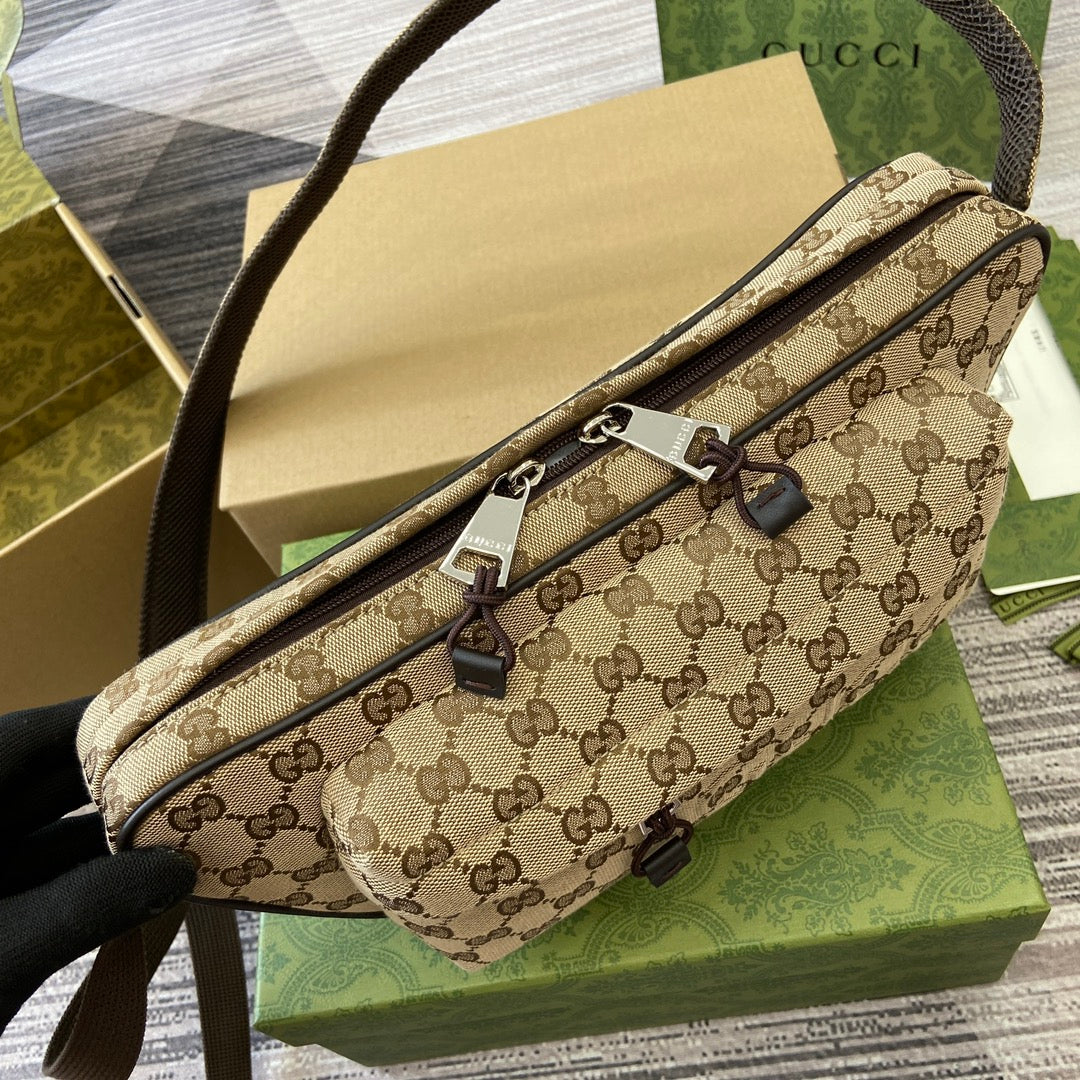 GG canvas large slingbag