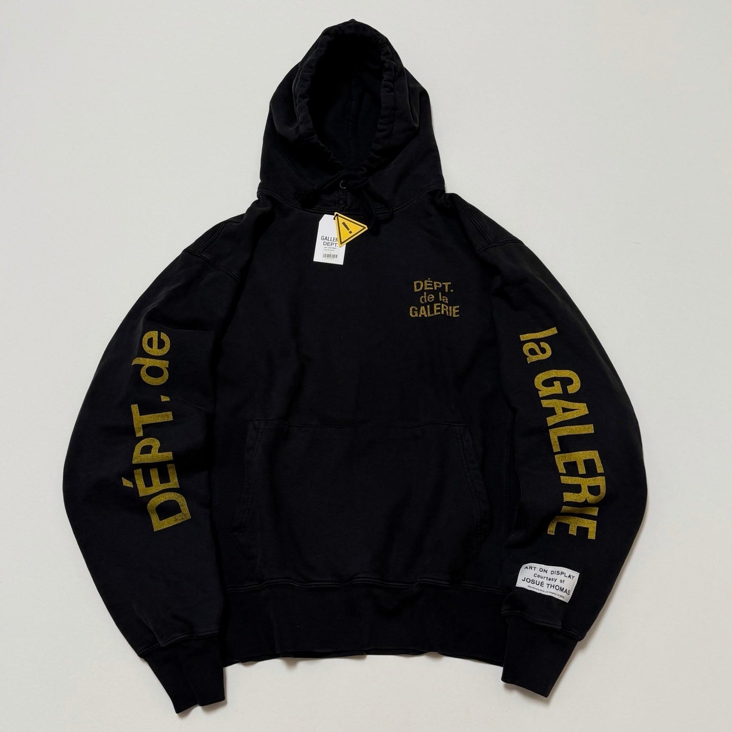 GALLERY DEPT. Dept De La Galerie Hoodie Black