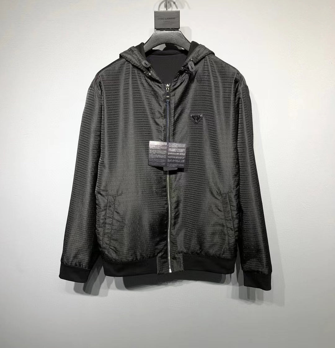 Prada Re-Nylon hoodie jacket