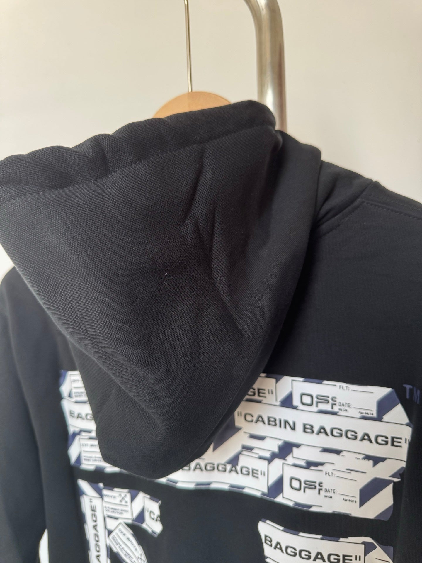 OFF-WHITE Airport Tape Slim Hoodie