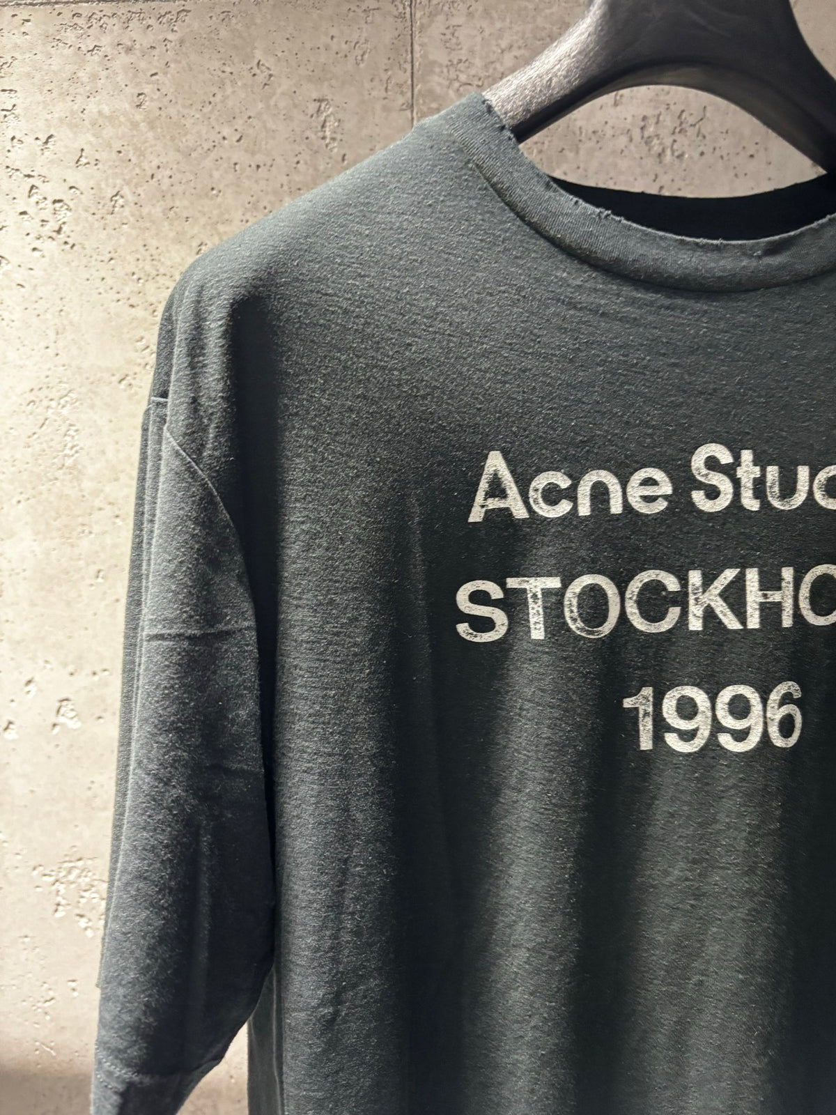 Acne studios Sprayed logo t-shirt