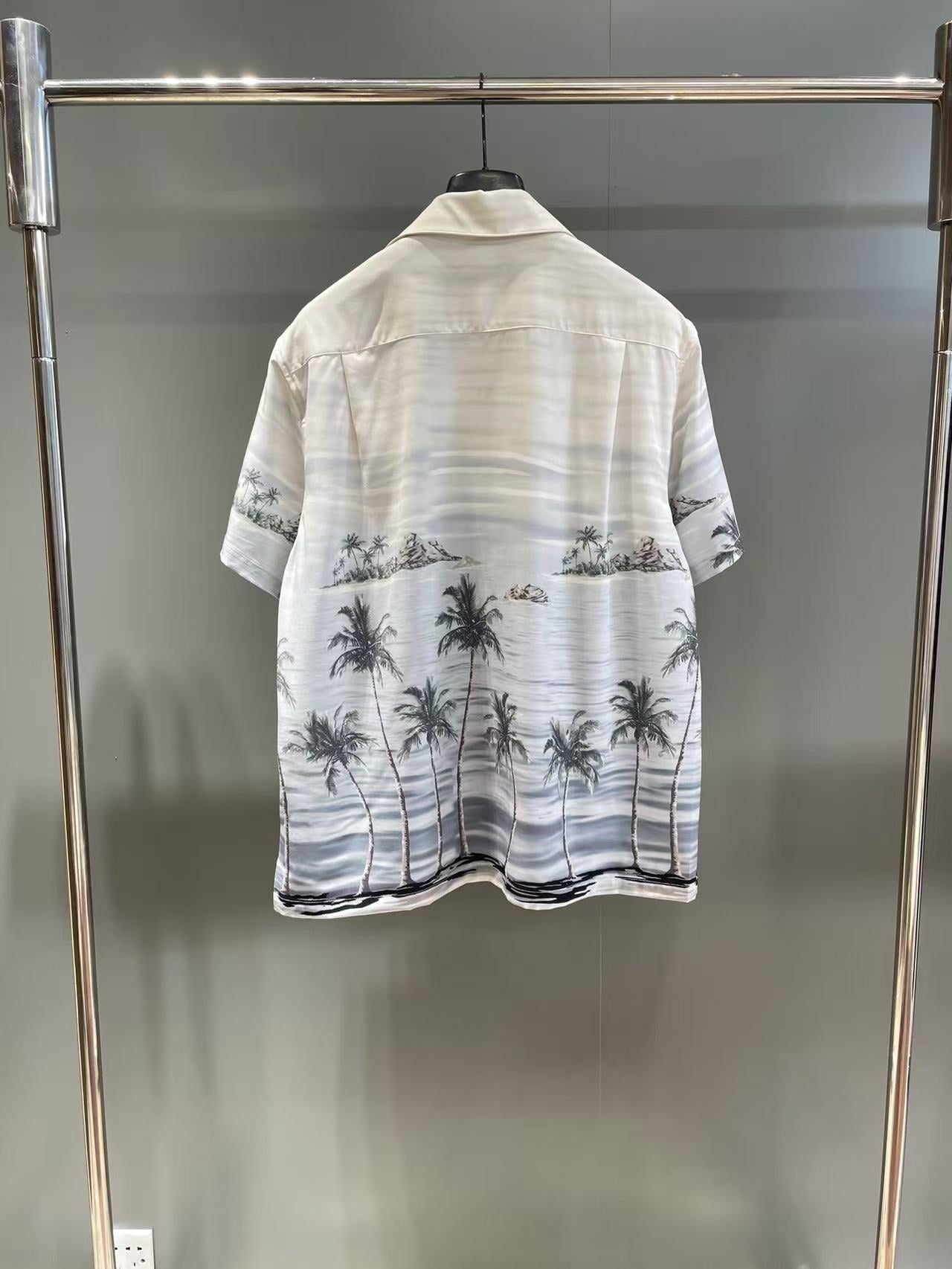 Celine Hawaiian print shirt