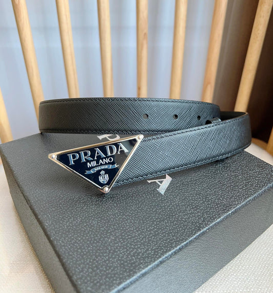 Prada Saffiano leather belt