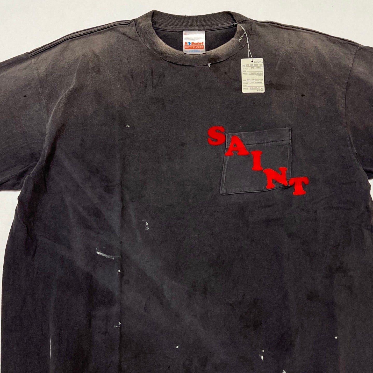 SAINT Mxxxxxx Pocket Short Sleeve Tee 'Black'