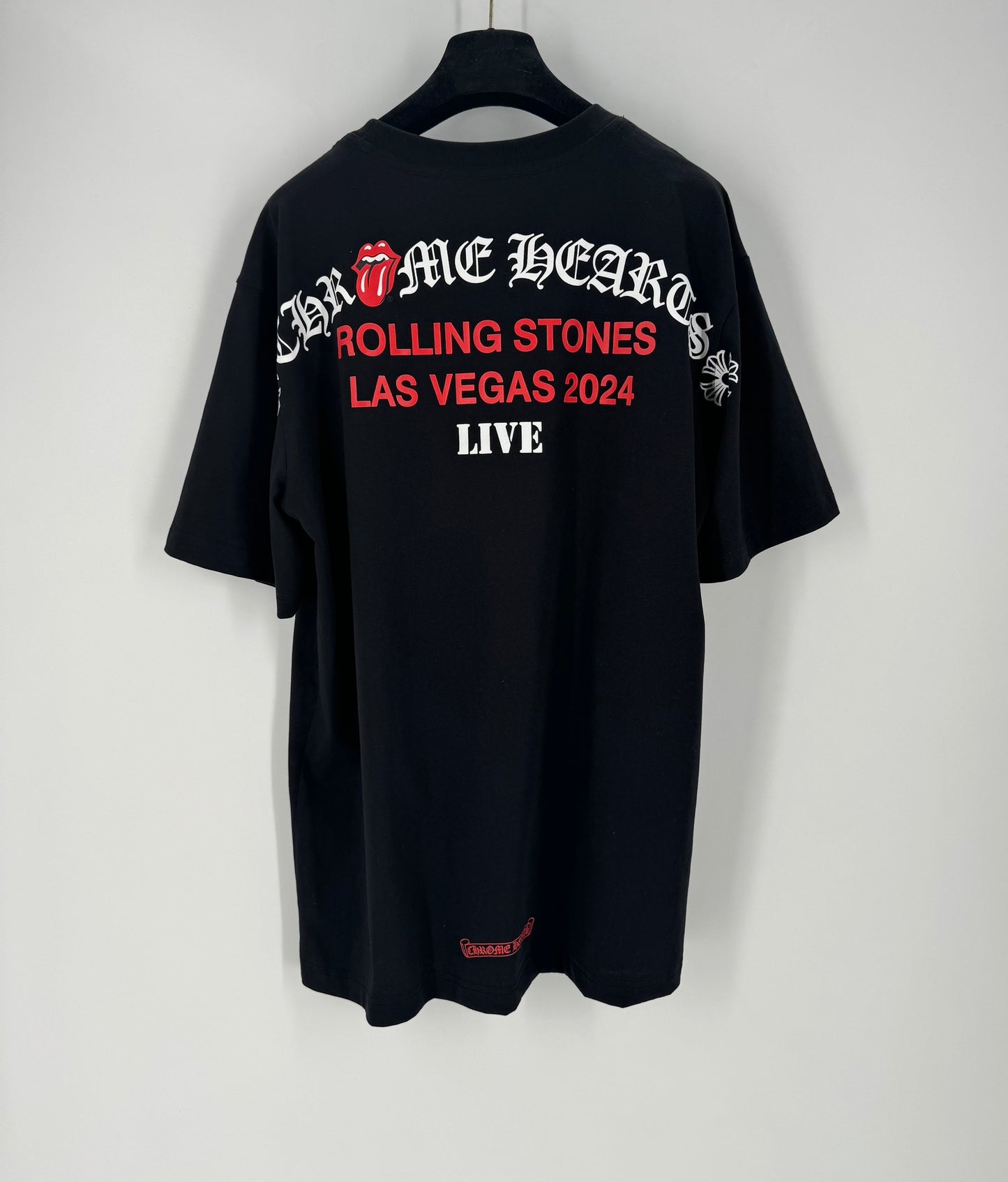 Chrome Hearts Rolling Stones Live S/S Tee Shirt Black