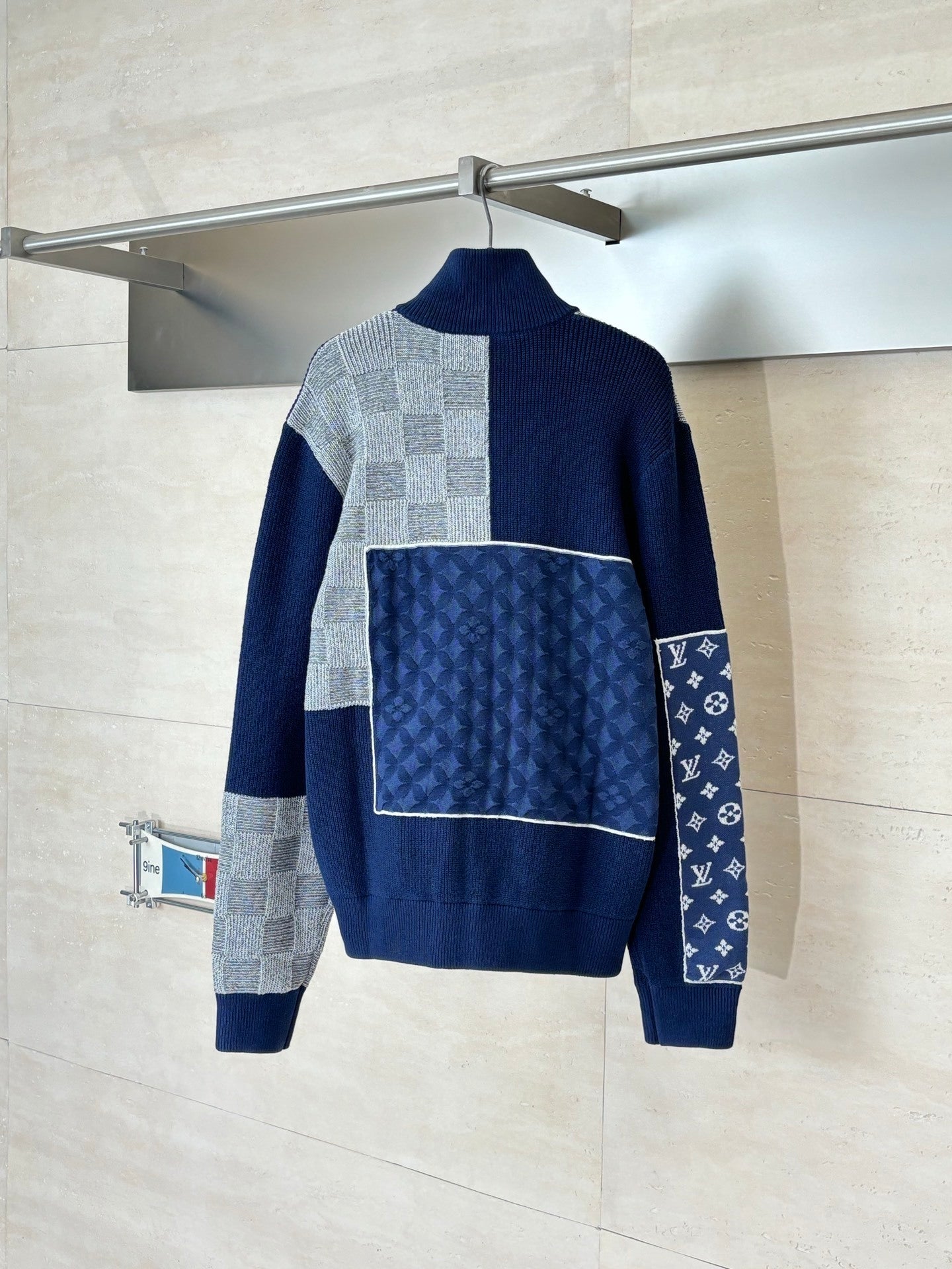 LV Zip Up Patchwork Tracktop Jacket 1AIMAG