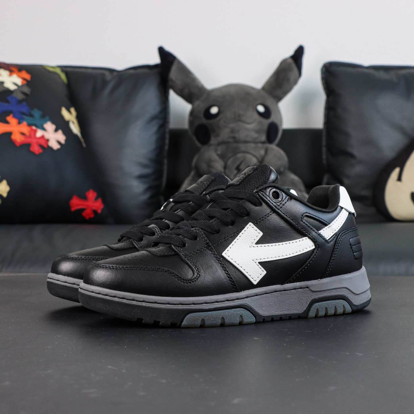 OW Out of office sneakers black/white