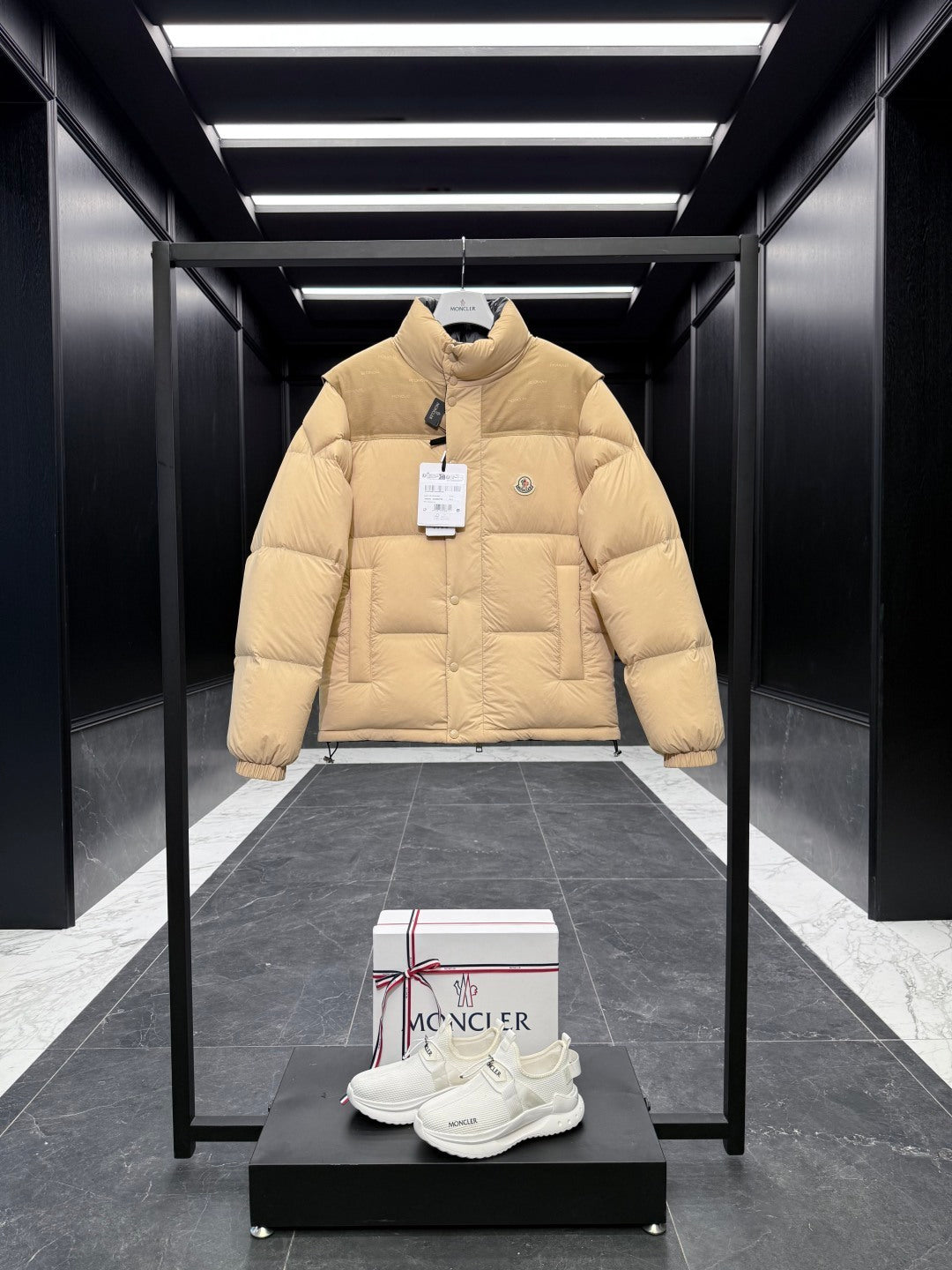 Moncler Reversible Convertible Down Jacket