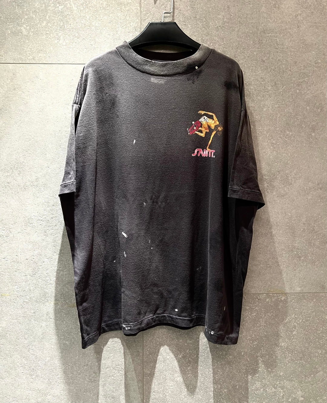 Saint Michael 'Skate' SS T-Shirt in Black