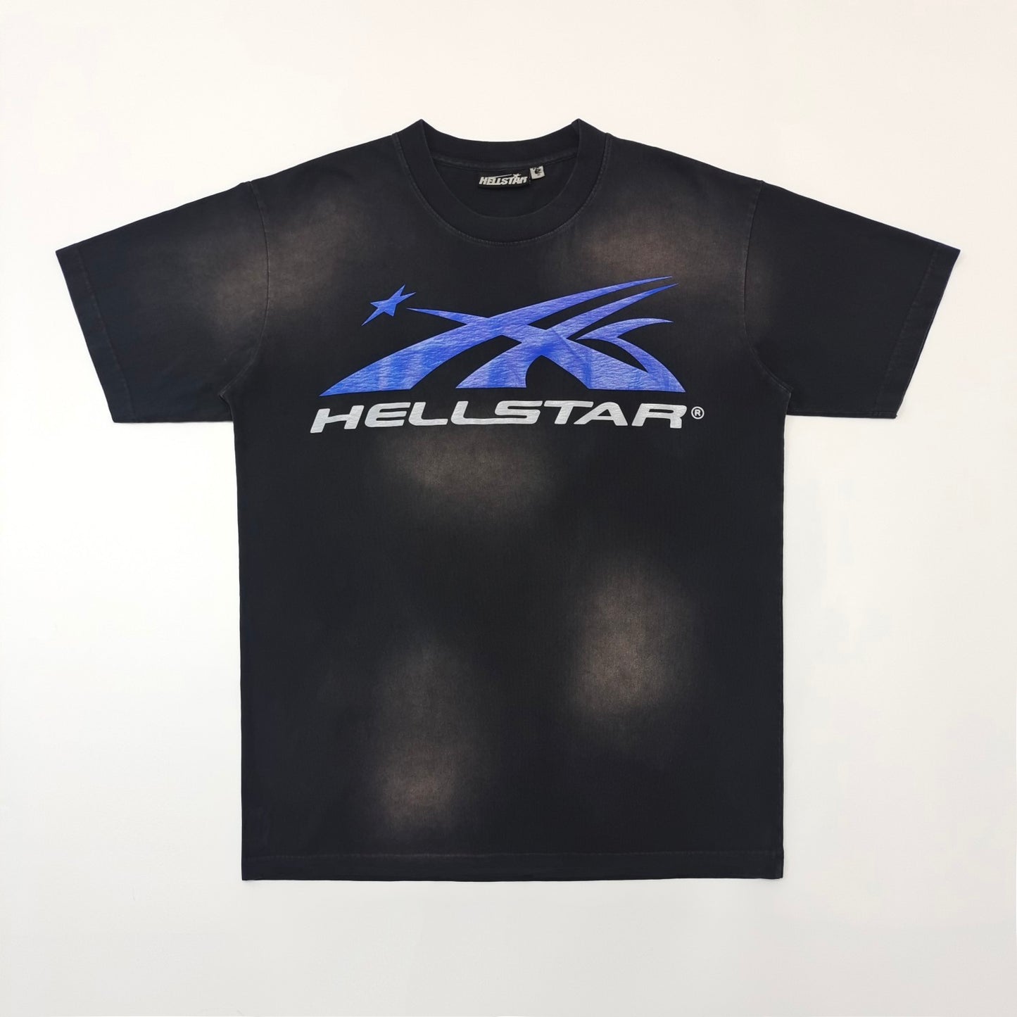 Hellstar Gel Sport Logo (Black/Blue) T-shirt